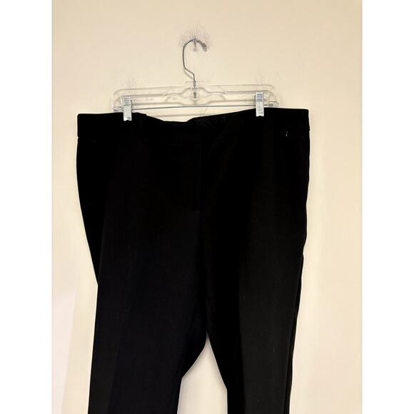 Talbots Hampshire Ankle Pant Size 20WP Black - Picture 4 of 9